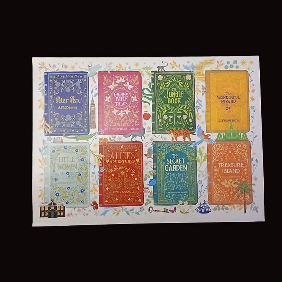 Gibsons Classic Book Covers Jigsaw Puzzle, 1000 Pieces - Picture 3 of 4